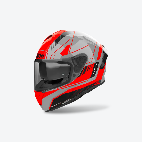 AIROH SPARK 2 CHRONO ORANGE GLOSS HELMET