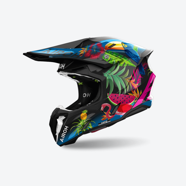 AIROH TWIST 3 AMAZONIA GLOSS HELMET