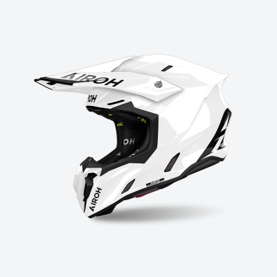 AIROH TWIST 3 COLOR WHITE GLOSS HELMET