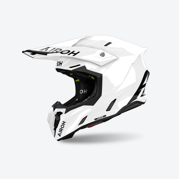 AIROH TWIST 3 COLOR WHITE GLOSS HELMET