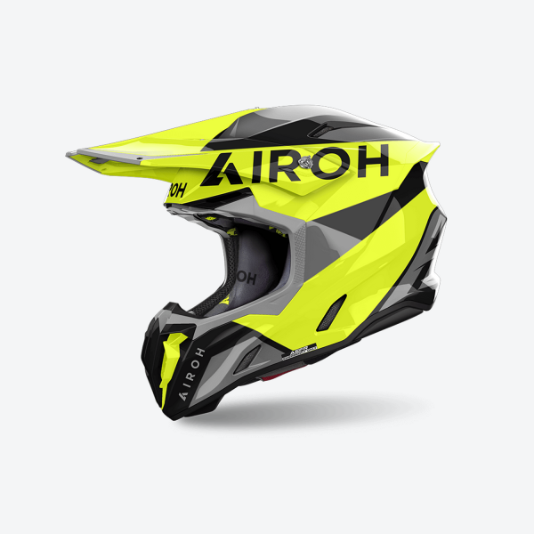 AIROH TWIST 3 KING YELLOW GLOSS HELMET