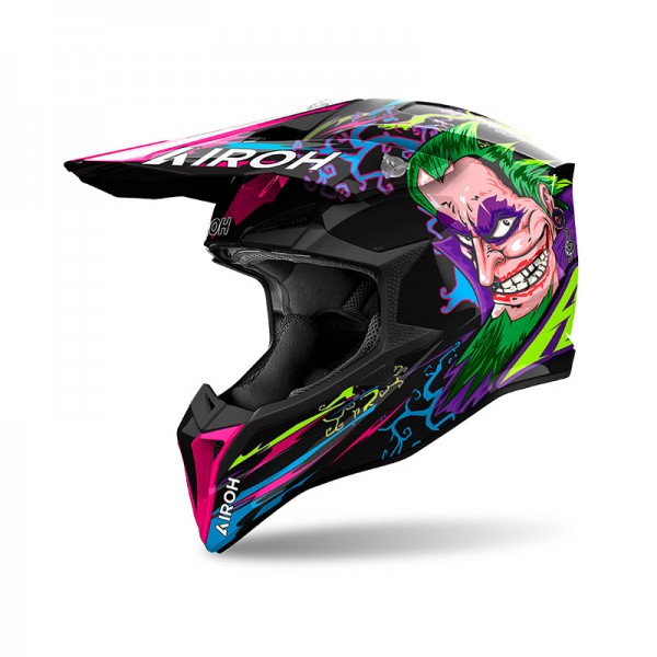 AIROH WRAAAP MUSIC GLOSS HELMET