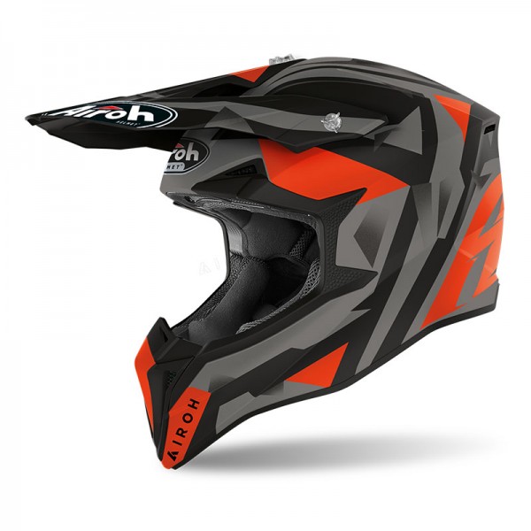 Airoh Wraap Sequel Matt Orange Helmet
