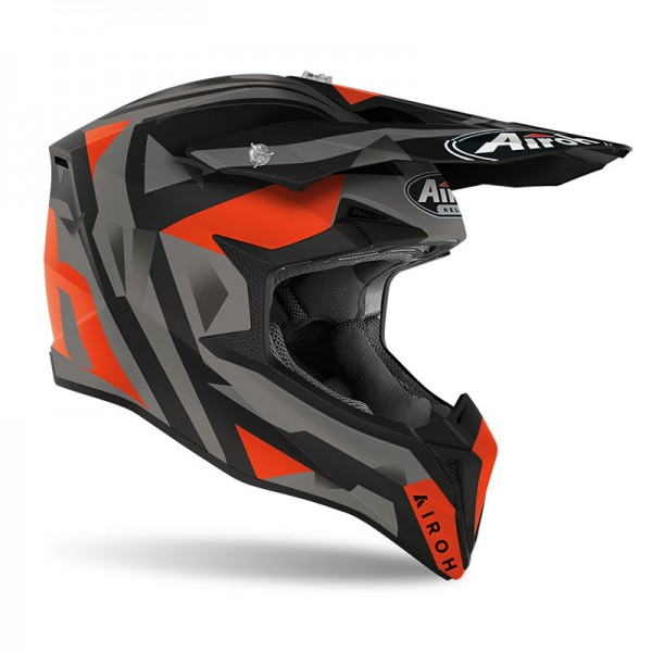 Airoh Wraap Sequel Matt Orange Helmet
