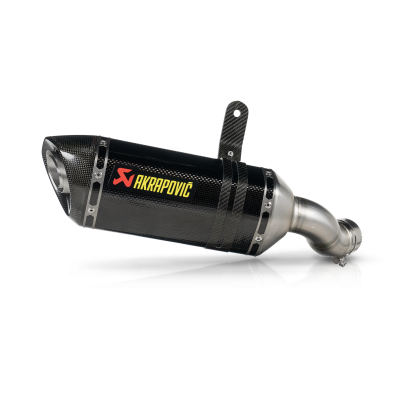 AKRAPOVIC SLIP-ON LINE CARBON EXHAUST FOR KAWASAKI Z900 2025 PART # S-K9SO11-HZC