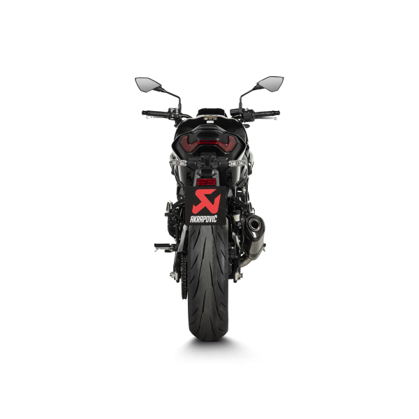 AKRAPOVIC SLIP-ON LINE TITANIUM EXHAUST FOR KAWASAKI Z900 2025 PART # S-K9SO11-HZT