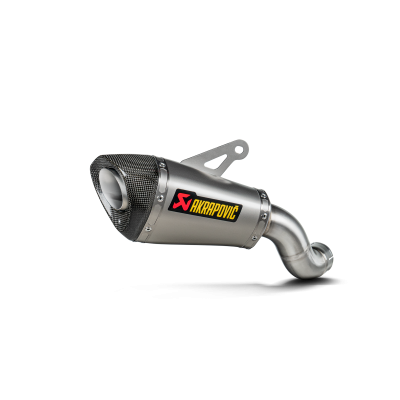 AKRAPOVIC SLIP-ON LINE TITANIUM EXHAUST FOR KAWASAKI Z900 2025 PART # S-K9SO12-ASZT
