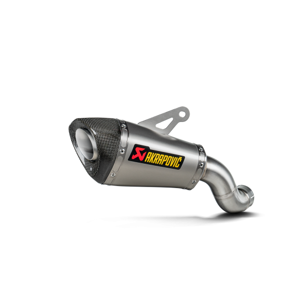 AKRAPOVIC SLIP-ON LINE TITANIUM EXHAUST FOR KAWASAKI Z900 2025 PART # S-K9SO12-ASZT
