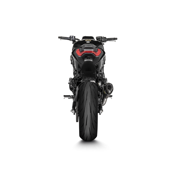 AKRAPOVIC SLIP-ON LINE TITANIUM EXHAUST FOR KAWASAKI Z900 2025 PART # S-K9SO12-ASZT