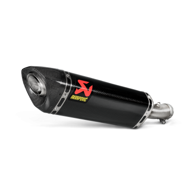 AKRAPOVIC SLIP-ON LINE CARBON FOR KAWASAKI NINJA 400 2018-2024 PART #  S-K4SO6-APC