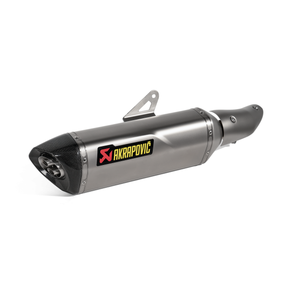 AKRAPOVIC SLIP-ON LINE TITANIUM FOR KAWASAKI Z 500 / NINJA 500 2024 PART #  S-K5SO1-HRT 