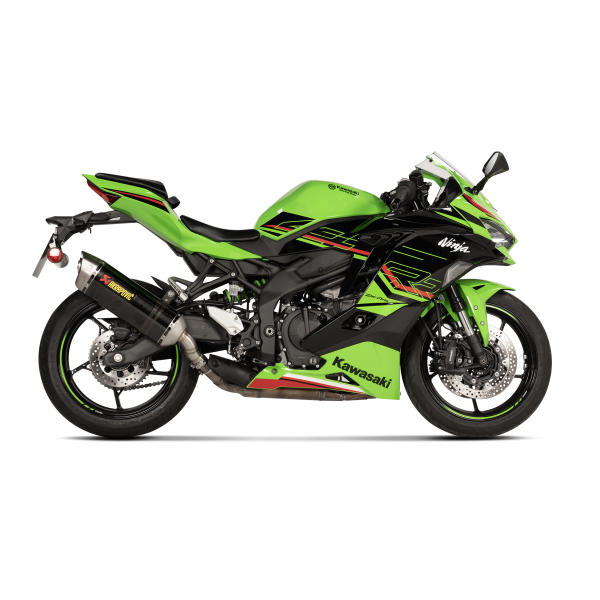 AKRAPOVIC SLIP-ON LINE CARBON FOR KAWASAKI NINJA ZX-4R 2024 PART #  S-K4SO8-HRC