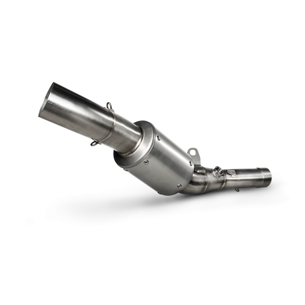 AKRAPOVIC TRACK DAY LINK PIPE SS FOR KAWASAK NINJA ZX-6R 2023-2024 PART # L-K6R13