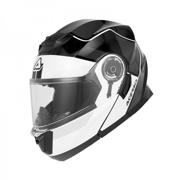 ACERBIS SEREL 2206 BLACK WHITE HELMET