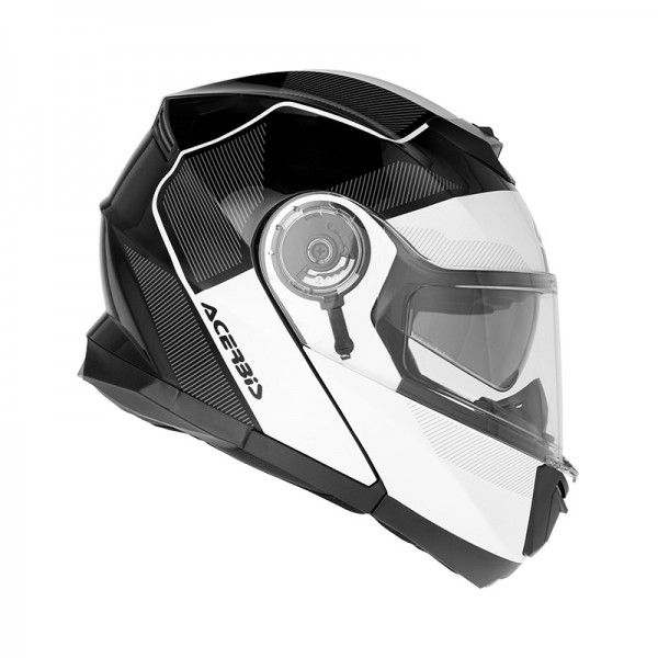 ACERBIS SEREL 2206 BLACK WHITE HELMET