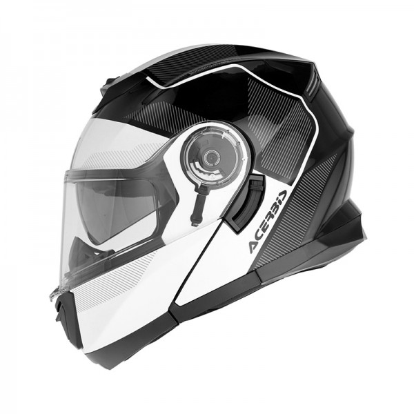 ACERBIS SEREL 2206 BLACK WHITE HELMET