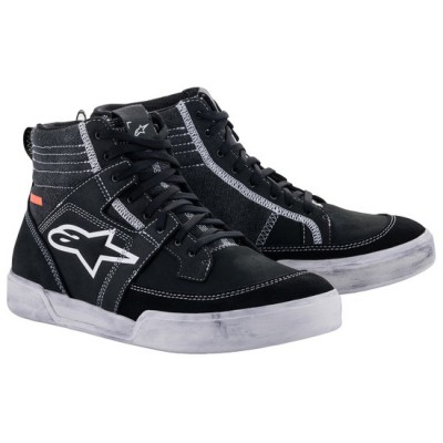 ALPINESTARS AGELESS BLACK WHITE COOL GREY BOOTS