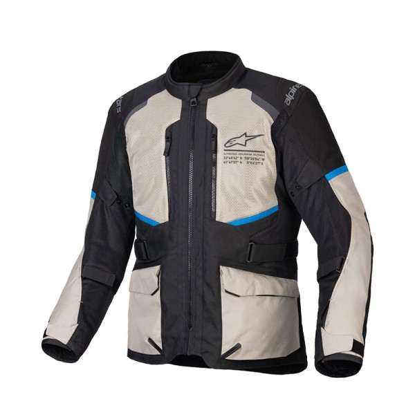 ALPINESTARS ANDES AIR DRYSTAR GREY BLUE JACKET
