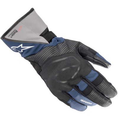 ALPINESTARS ANDES V3 DRYSTAR BLACK DARK BLUE GLOVES