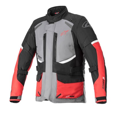 ALPINESTARS ANDES V3 DRYSTAR GREY RED JACKET
