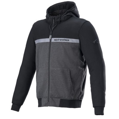 ALPINESTARS CHROME STREET HOODIE BLACK MELANGE JACKETS