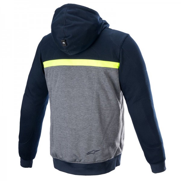 ALPINESTARS CHROME STREET HOODIE NAVY MELANGE JACKETS