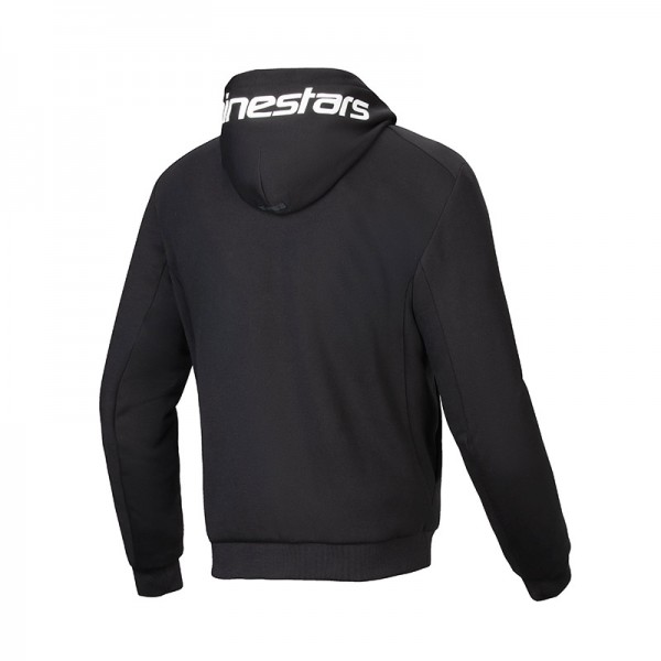 ALPINESTARS CHROME V2 SPORT BLACK WHITE HOODIE