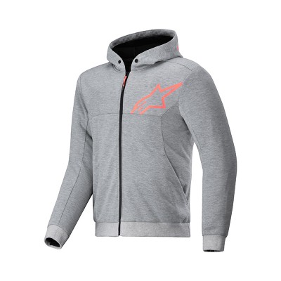 ALPINESTARS CHROME V2 SPORT GREY RED HOODIE