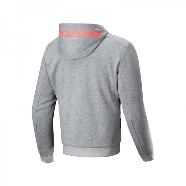 ALPINESTARS CHROME V2 SPORT GREY RED HOODIE