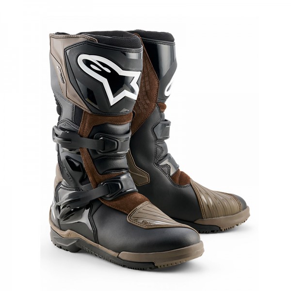 ALPINESTARS COROZAL V2 ADV DRYSTAR BROWN BOOTS 