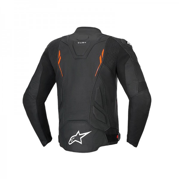 ALPINESTARS DUSK AIRFLOW LEATHER RED JACKET