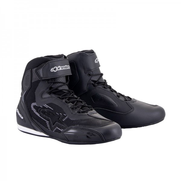 ALPINESTARS FASTER 3 RIDEKNIT BLACK DARK GREY SHOES 