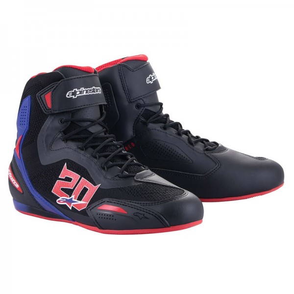 ALPINESTARS FQ20 FASTER 3 RIDEKNIT BLUE SHOES