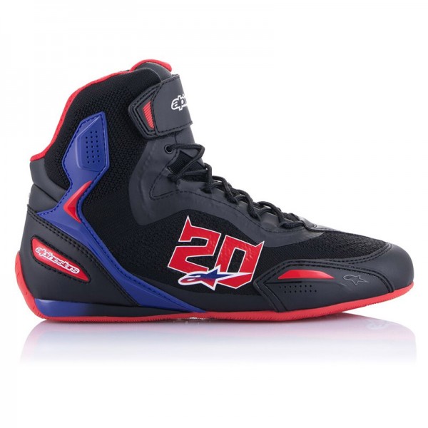 ALPINESTARS FQ20 FASTER 3 RIDEKNIT BLUE SHOES