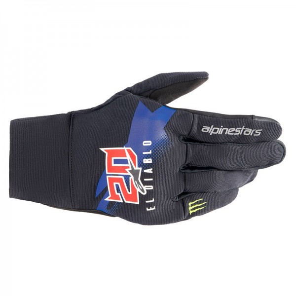 ALPINESTARS FQ20 REEF MONSTER BLUE RED GLOVES