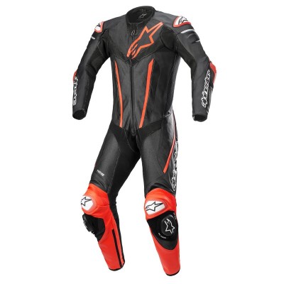 ALPINESTARS FUSION  BLACK FLUO RED SUIT