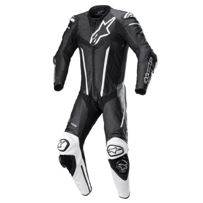 ALPINESTARS FUSION  BLACK WHITE SUIT
