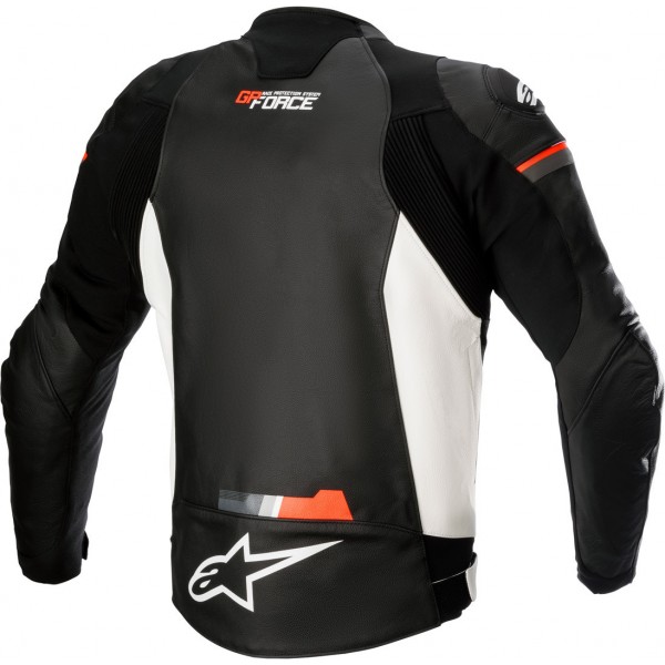 ALPINESTARS GP FORCE AIRFLOW BLACK WHITE RED FLUO JACKETS