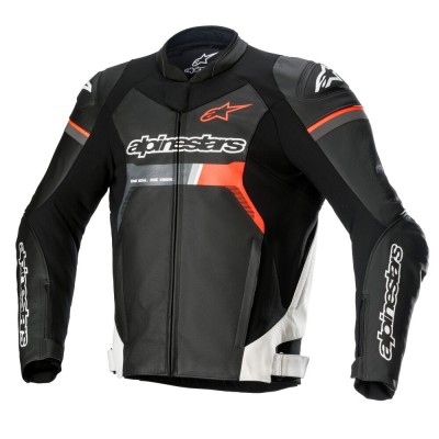 ALPINESTARS GP FORCE LEATHER WHITE RED JACKETS