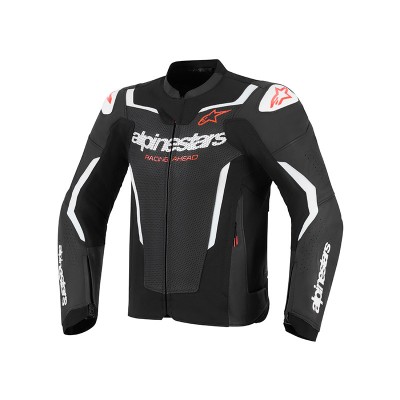 ALPINESTARS GP FORCE V2 AIRFLOW BLACK WHITE JACKET