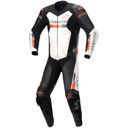 Alpinestars Gp Force V2 Chaser Professional Black White Red Fluo Racing Suits