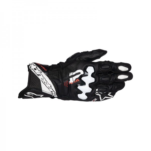 ALPINESTARS GP PLUS R V3 BLACK WHITE GLOVES 