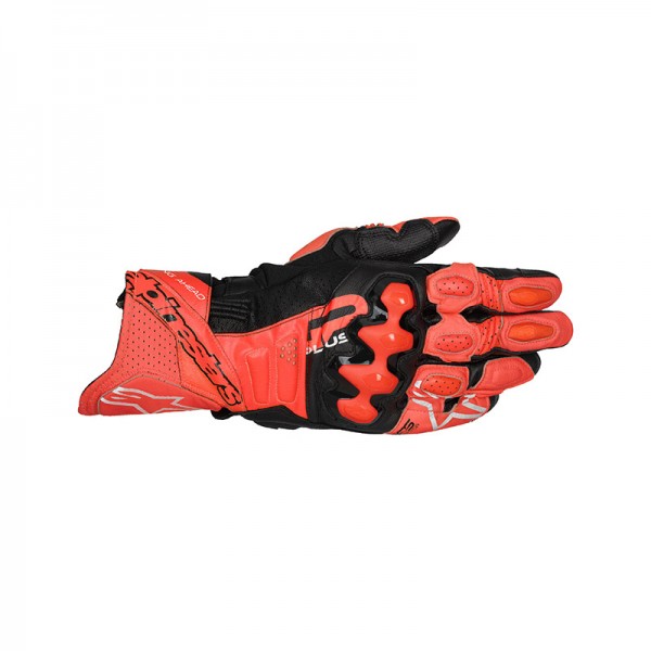 ALPINESTARS GP PLUS R V3 RED FLUO GLOVES 