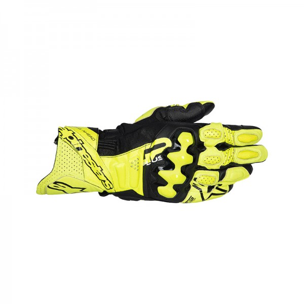ALPINESTARS GP PLUS R V3 YELLOW GLOVES 