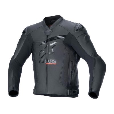 ALPINESTARS GP PLUS R V4 AIRFLOW LEATHER BLACK JACKET