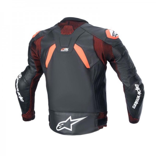 ALPINESTARS GP PLUS R V4 RIDEKNIT BLACK RED JACKET