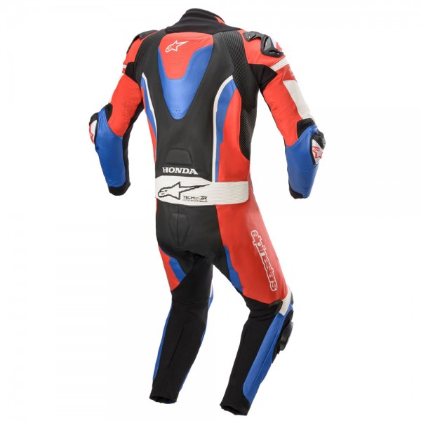 ALPINESTARS GP PRO V2  FOR TECH-AIR HONDA BLACK RED BLUE SUIT