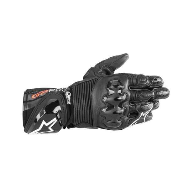 ALPINESTARS GP PRO V4 BLACK GLOVES