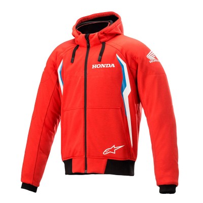 ALPINESTARS HONDA CHROME V2 SPORT HOODIE RED BLUE JACKET