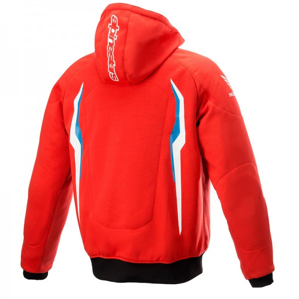 ALPINESTARS HONDA CHROME V2 SPORT HOODIE RED BLUE JACKET